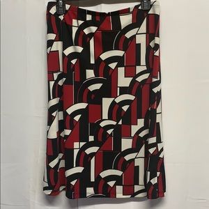 New York & Co Asymmetrical Skirt Sz M